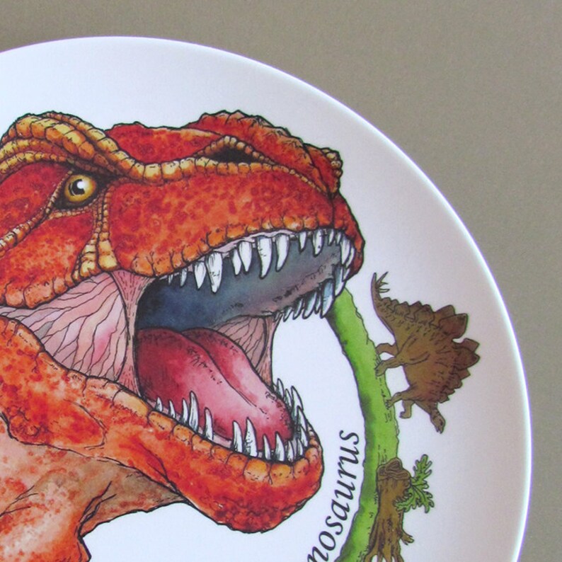 dinosaur with plates on its back