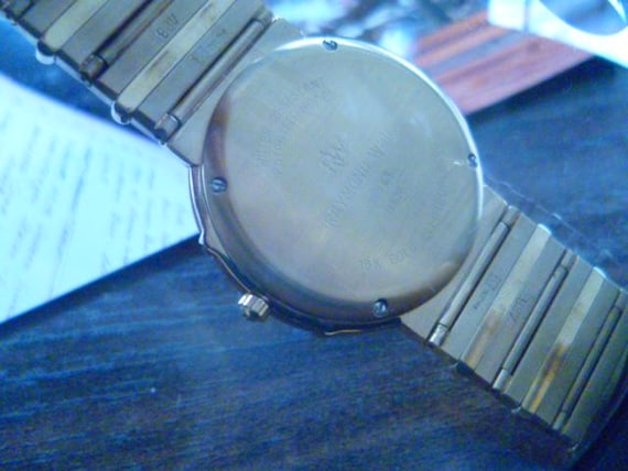 Raymond Weil Geneve Coliseum Watch, 18k Gold Electroplated - Etsy