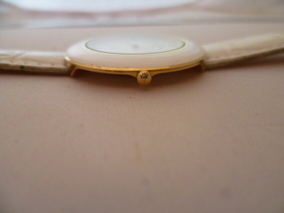 ladies jaquet girard geneve watch, enamel watch, … - image 3