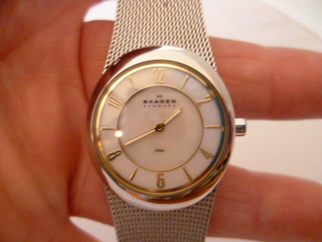 Ladies Skagen Denmark Steel Skagen Etsy ladies-skagen-denmark-steel-skagen-etsy