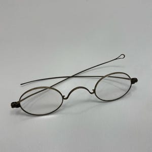 Antique 1800s? Straight Temple Eyeglasses