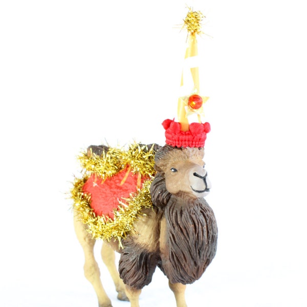 Party Animal "Ron" The Camel - painted carnival, circus, birthday decor