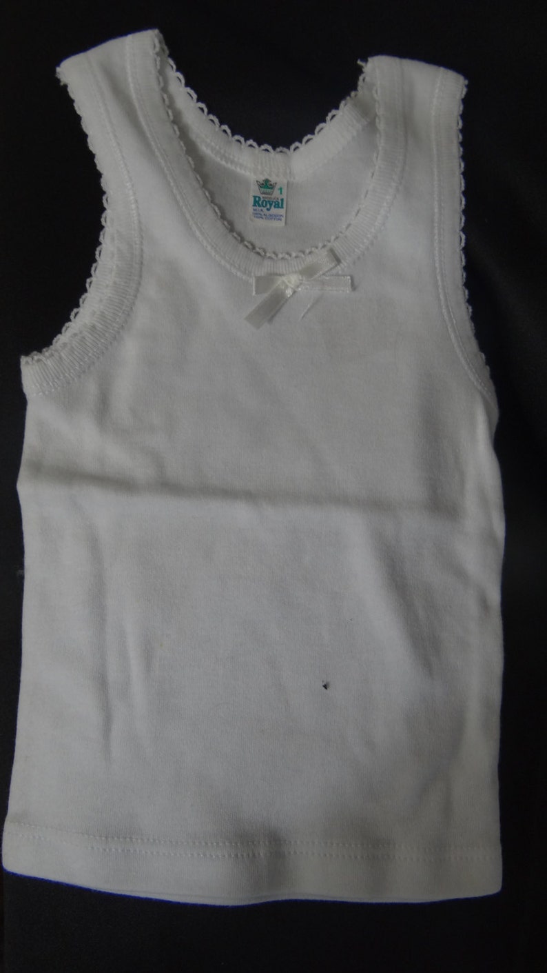 White Girl Baby Undershirt Etsy