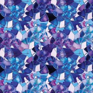 Prismatic - Glass -Indigo-  Fabric - 100% Quilting Cotton Fabric [[by the half yard]]