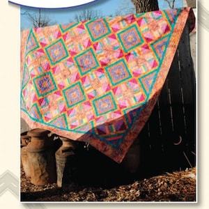 Gleam Quilt Pattern - Quilting on the Curve