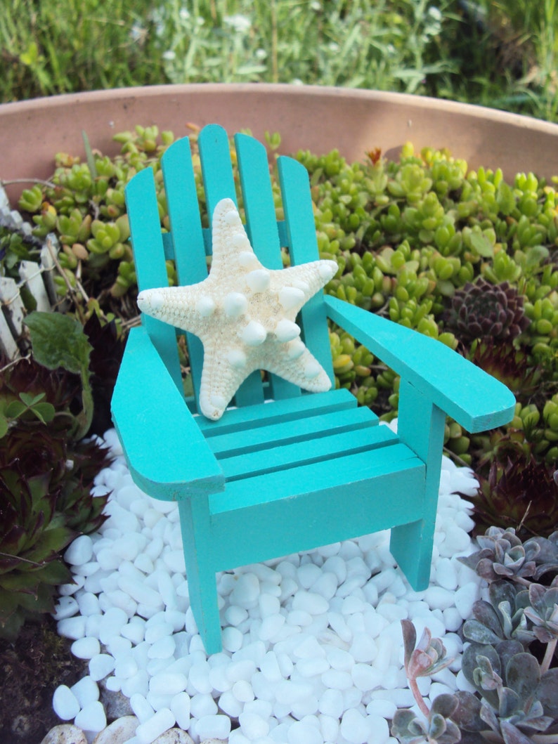 Fairy Garden Adirondack Chair Fairy Garden Chair Fairy Etsy