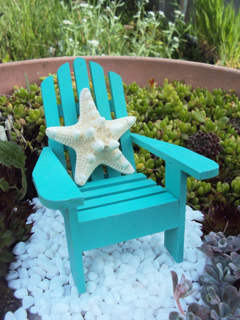 Fairy Garden Adirondack Chair Fairy Garden Chair Fairy Etsy