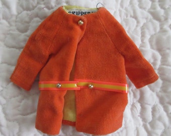 1970 Skipper Sears Very Best Velvet orange coat rare