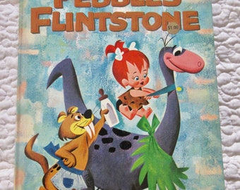 Pebbles Flintstone Big Golden Book 1963