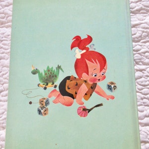 Pebbles Flintstone Big Golden Book 1963 image 2