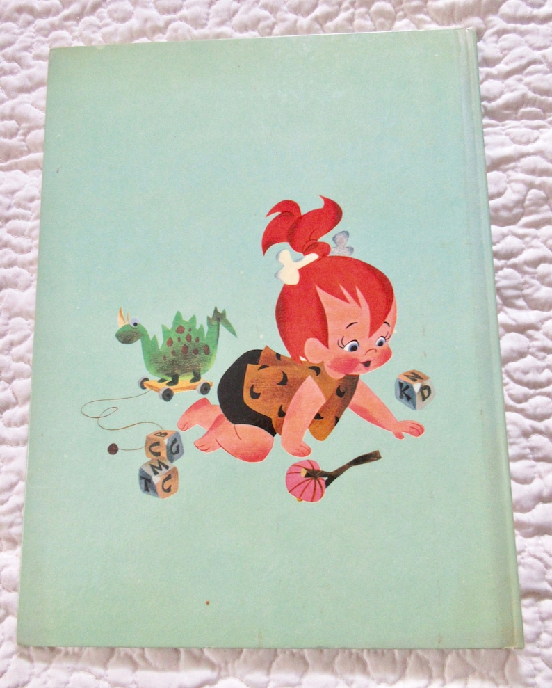 Pebbles Flintstone Big Golden Book 1963 image 2