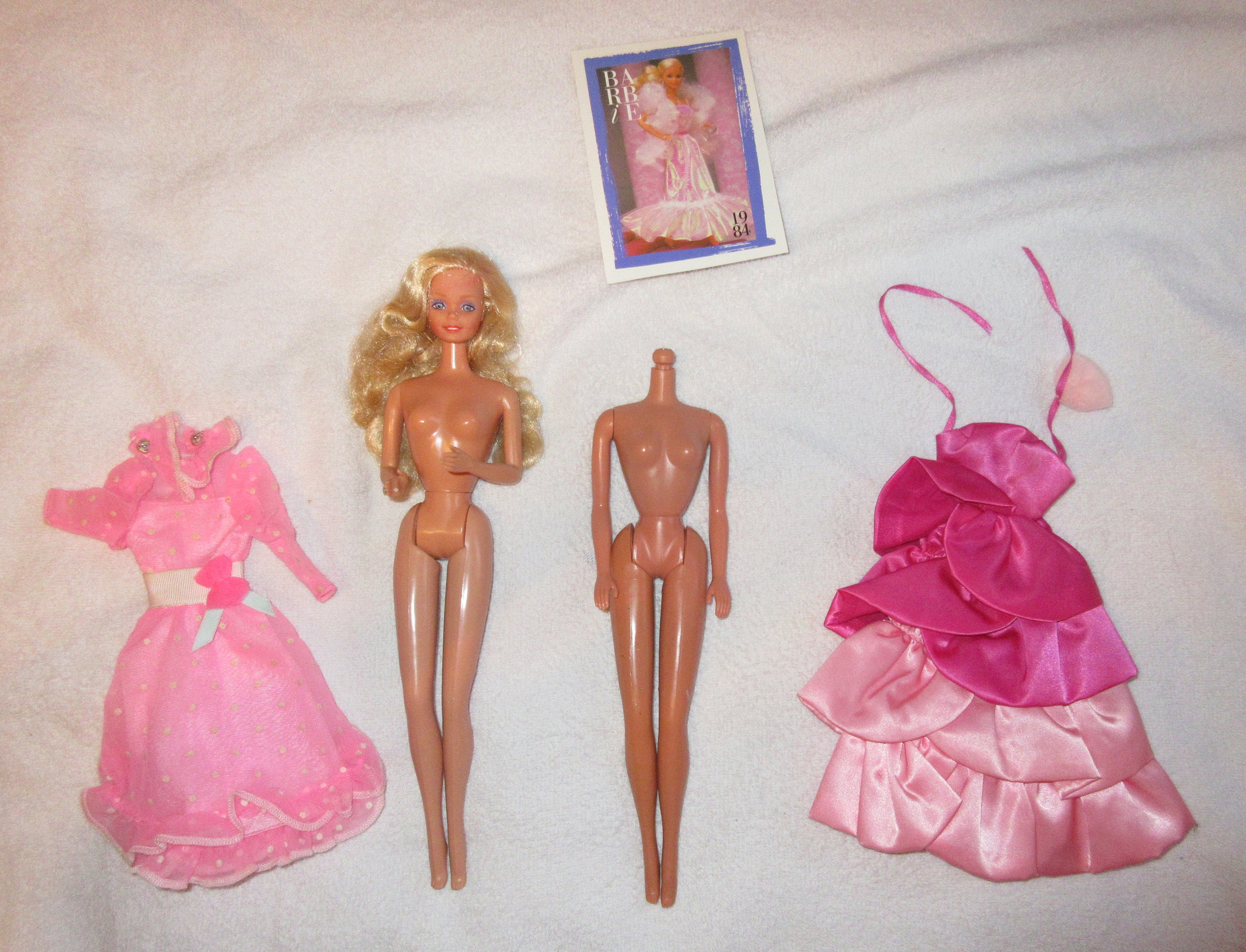 ik heb honger Arbeid toezicht houden op 1984 Crystal Barbie Plus Extra Clothes - Etsy