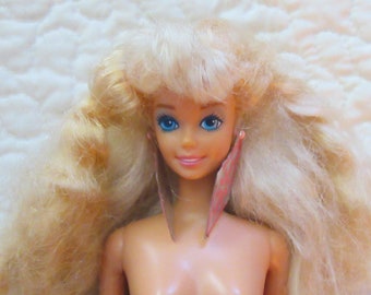 1991 Lights & Lace Barbie doll, Happy Meal, cassette tape