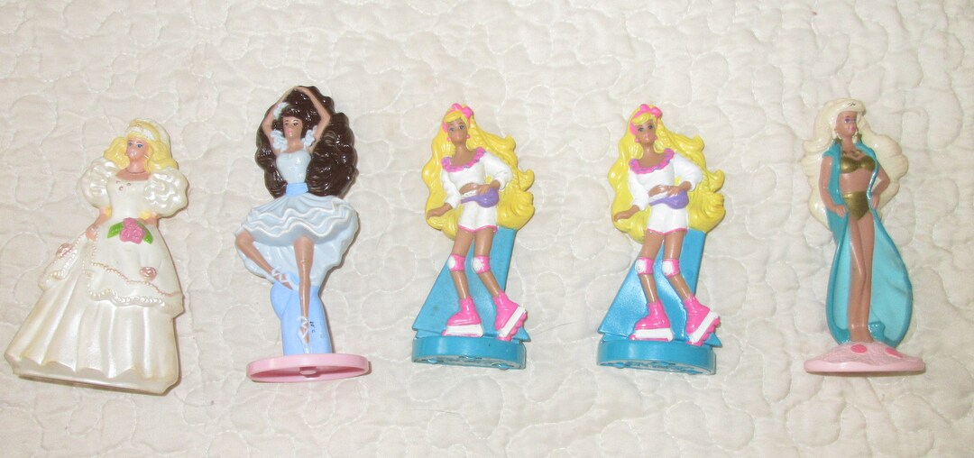 5 Fast Food Barbie Figurines 1990s - Etsy