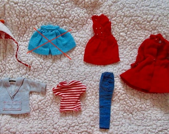 1960s Skipper clothing 8 pieces
