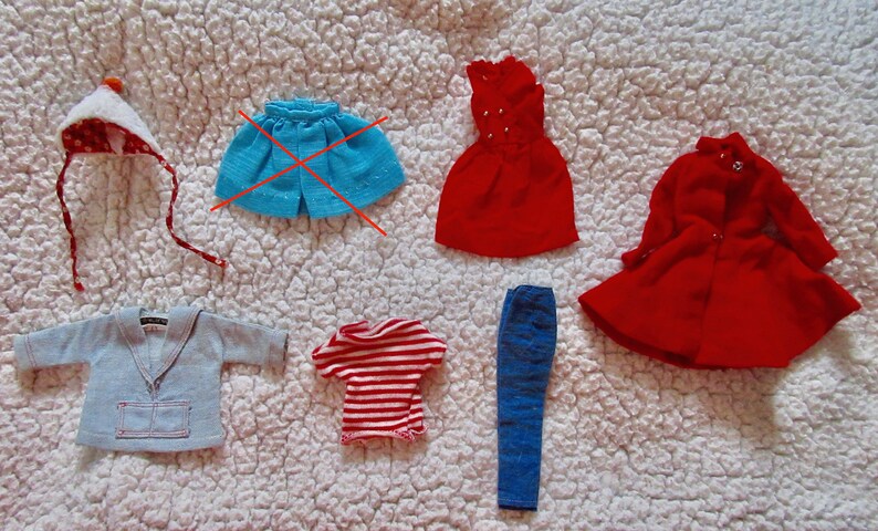 1960s Skipper clothing 8 pieces image 1