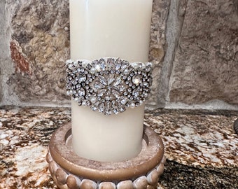 Candle holder base capital riser pedestal