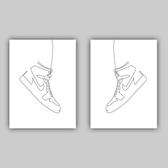 air jordan 1 drawing