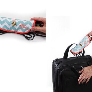 Straightener, Flat, Hot Iron Wrap and Mat, Holder, Cover, Travel, Storage, Case, Protector, Heat Resistant image 6