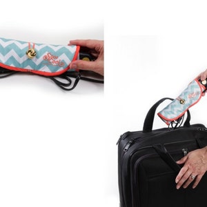Straightener, Hot, Flat Iron Wrap and Mat, Holder, Cover,Travel, Storage, Case, Protector, Heat Resistant image 6
