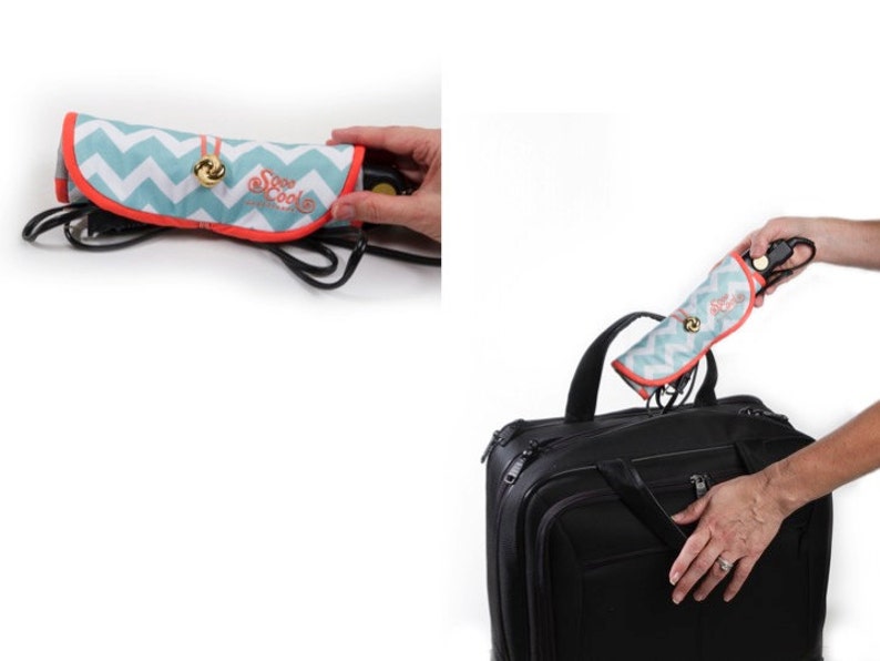 Straightener, Flat, Hot Iron Wrap and Mat Holder, Cover, Travel, Storage, Case, Protector, Heat Resistant image 5