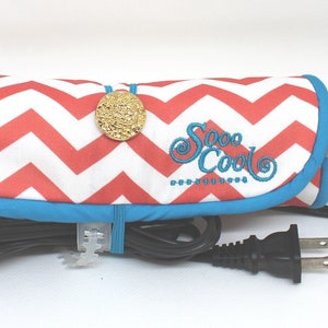 Straightener, Hot, Flat Iron Wrap and Mat, Holder, Cover,Travel, Storage, Case, Protector, Heat Resistant image 1