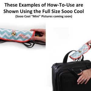 Mini Flat Iron Wrap and Mat, Holder, Cover,Travel, Storage, Case, Protector, Heat Resistant zdjęcie 4