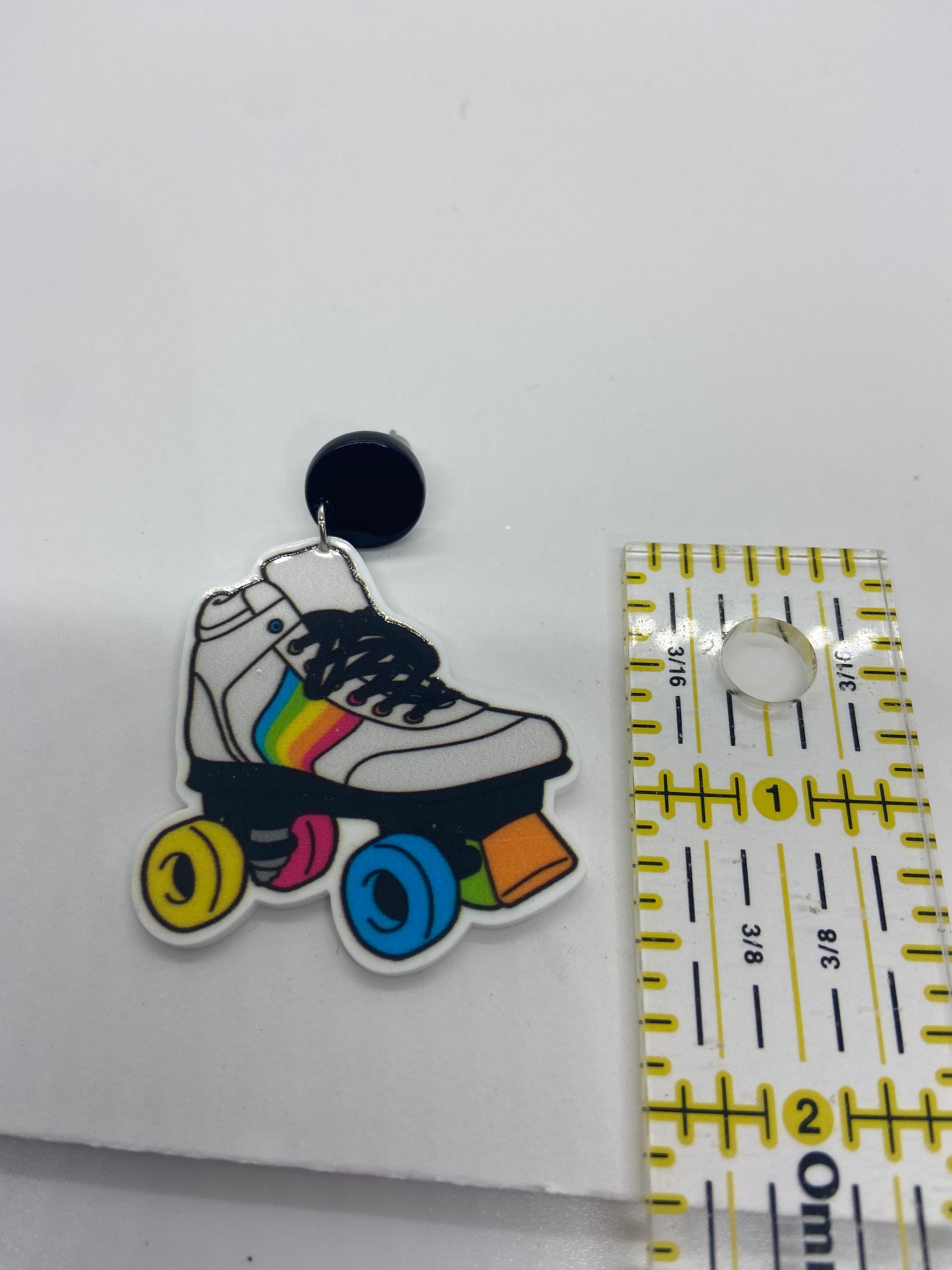 Rainbow Roller Skates Etsy