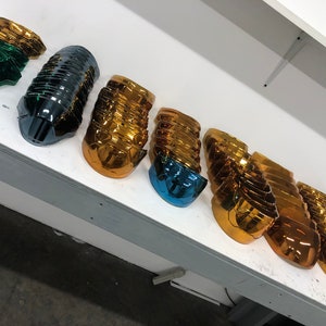 Gold Helmet Visor
