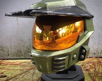 Halo CE Mark V Master Chief Helmet - Etsy