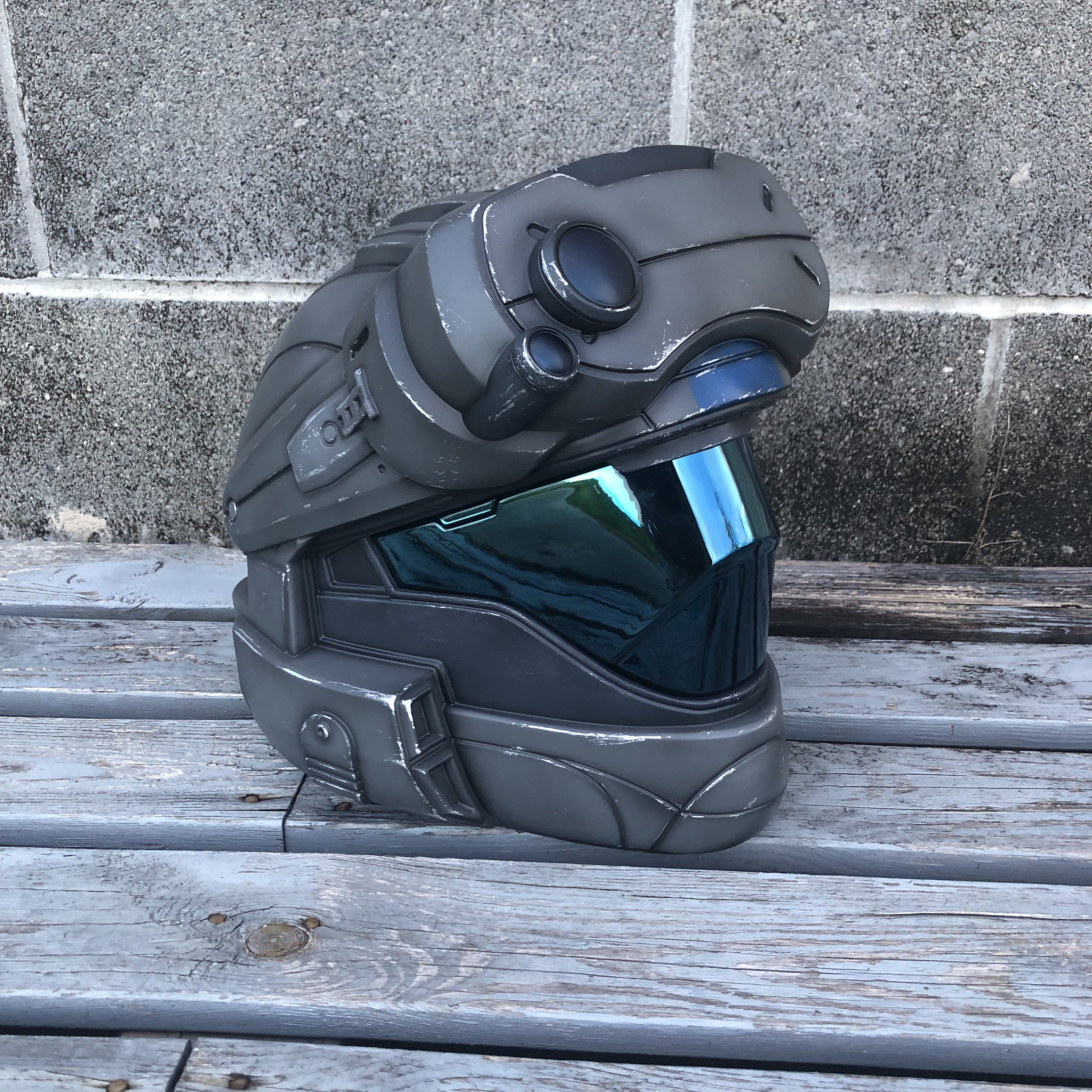 ash cycles halo odst motorcycle helmet ODST Romeo Sniper Helmet