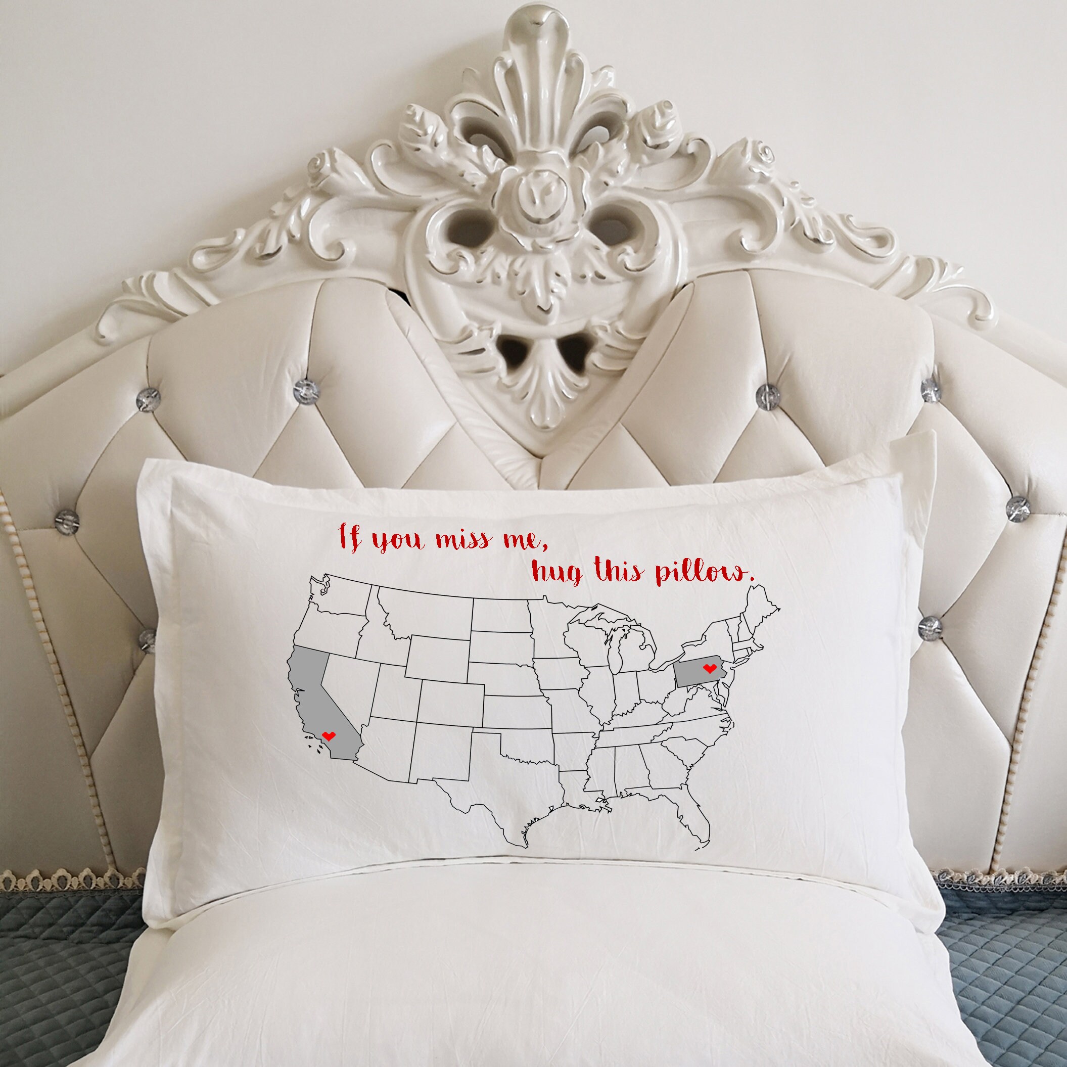 Long distance love pillowboyfriend birthday giftfunny couple Etsy