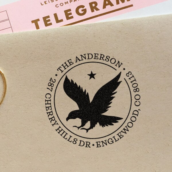 Eagle Stamp Etsy