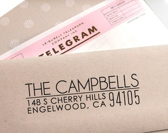 Address Stamp, Return Address Stamp, Address Stamp Self Ink, Save The Date Stamp, Wedding Stamp, Housewarming Gift,Gift for Her,Gift for Him