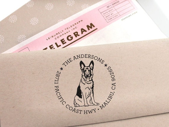 Custom Pet Return Address Stamp