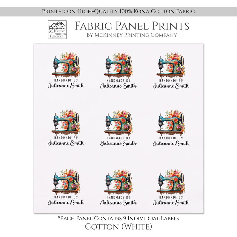 Sewing Machine And Labels Quilt Labels, Sewing Machine, Sewing Labels for Handmade Items ...