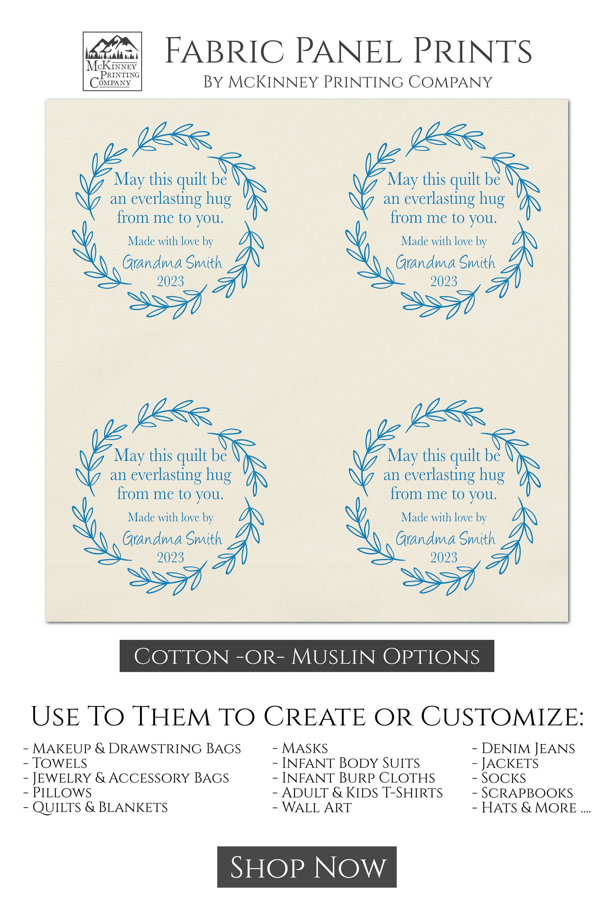 Occasions Quilt Labels