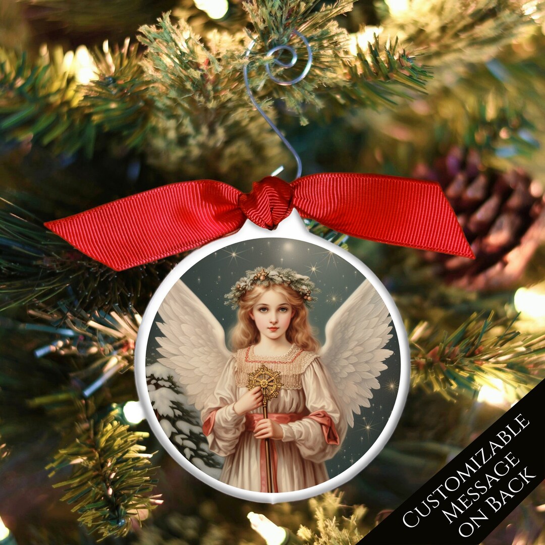 Angel Christmas Tree Ornaments, Christmas Fairy, Victorian Christmas — free download
