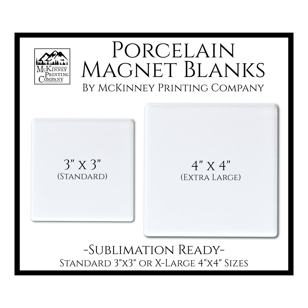 Sublimation Blanks, Small Ceramic, Porcelain, Craft, Vinyl