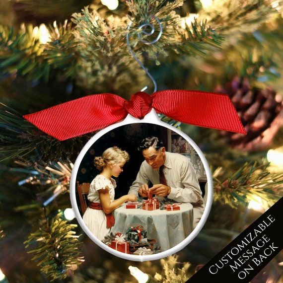 Norman rockwell christmas ornaments Outlet