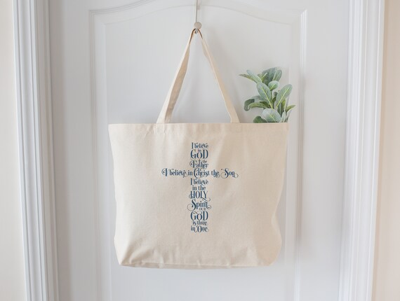We Believe In God The Father Tote Bag We Believe In God The Father Tote Bag