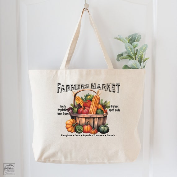 Farmers tote bag deals