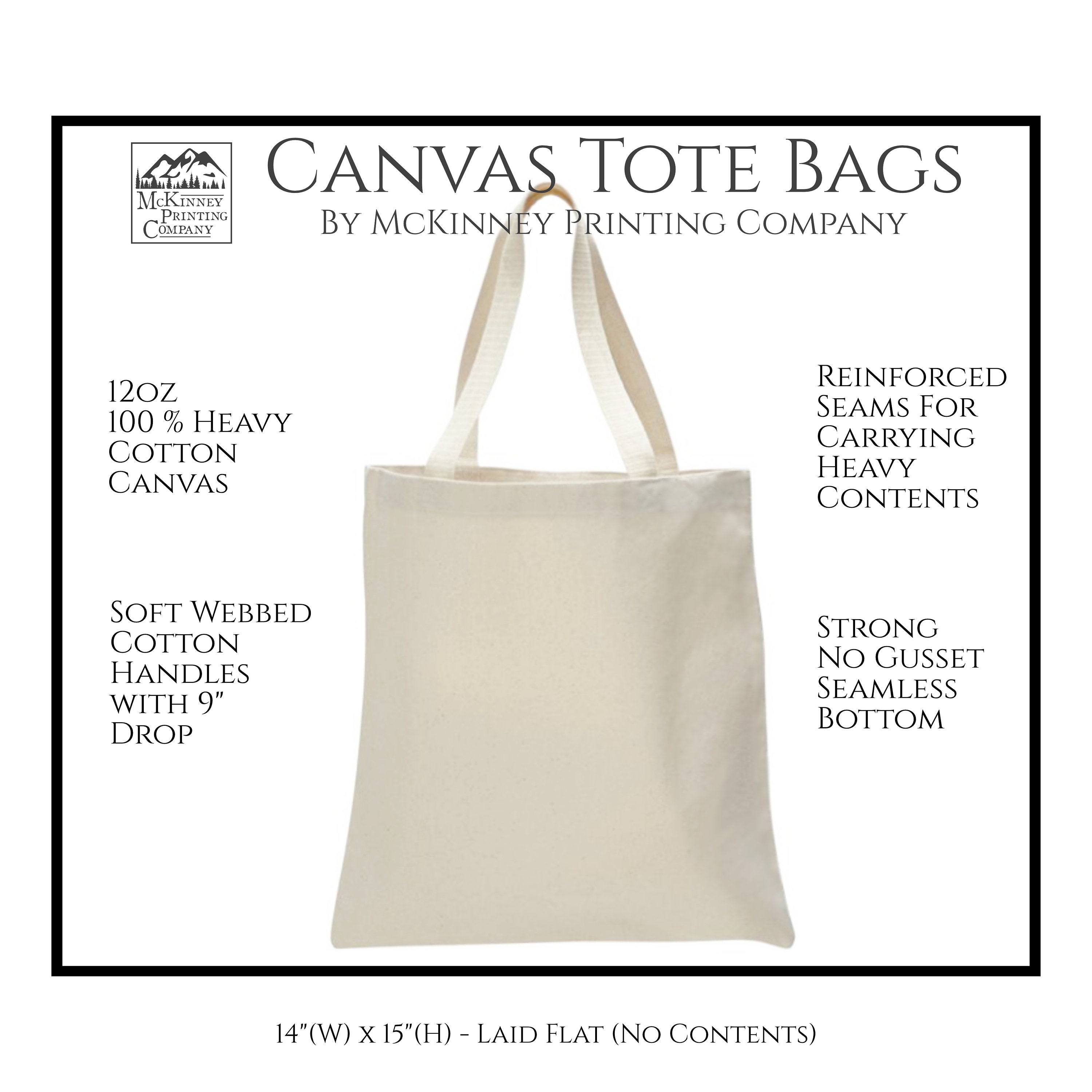 12 Pack Wholesale Blank Heavy Cotton Canvas Tote Bags Affordable
