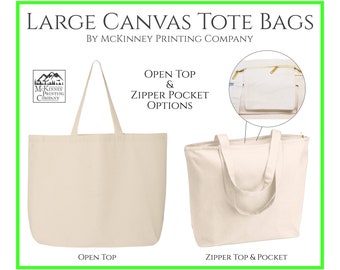 cloth tote bags with zipper
