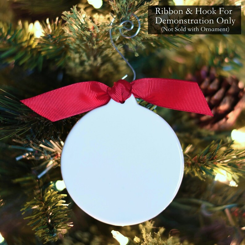 Blank Ornaments Ceramic Porcelain Christmas Ornaments Etsy