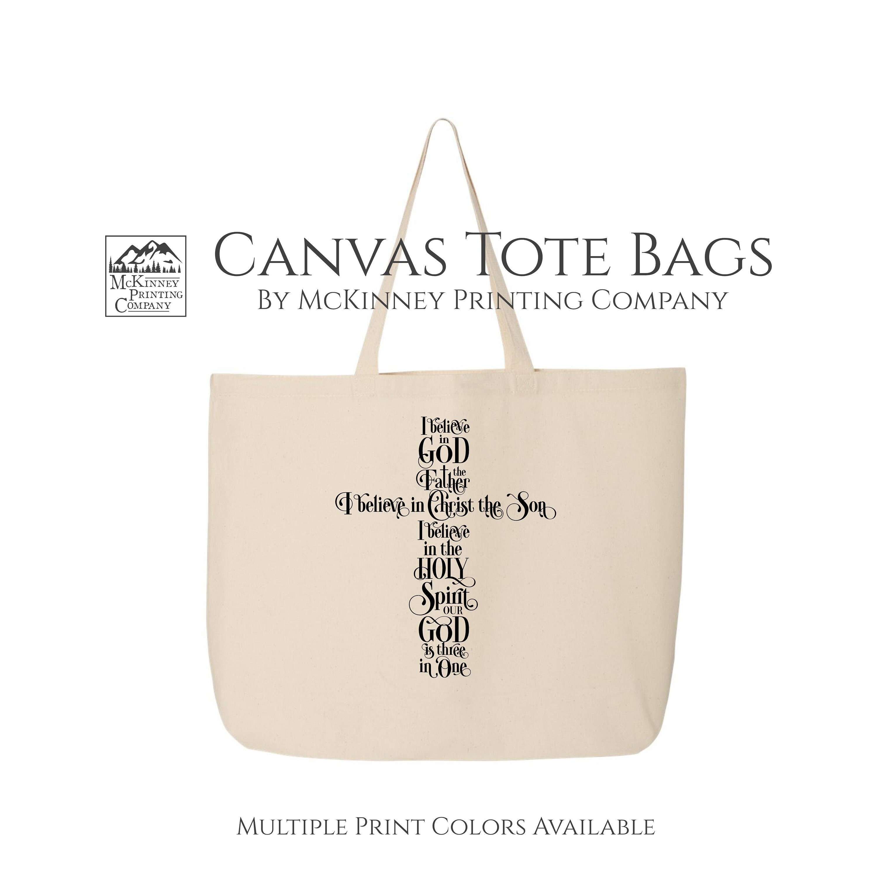 We Believe In God The Father Tote Bag We Believe In God The Father Tote Bag