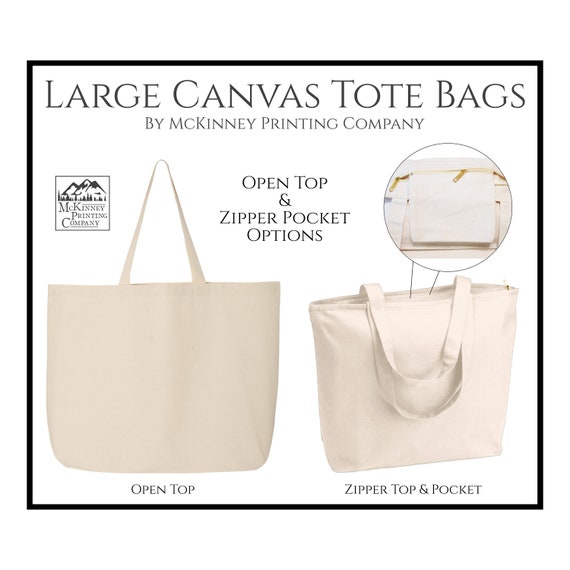 blank canvas tote bags,bulk zipper canvas tote bags