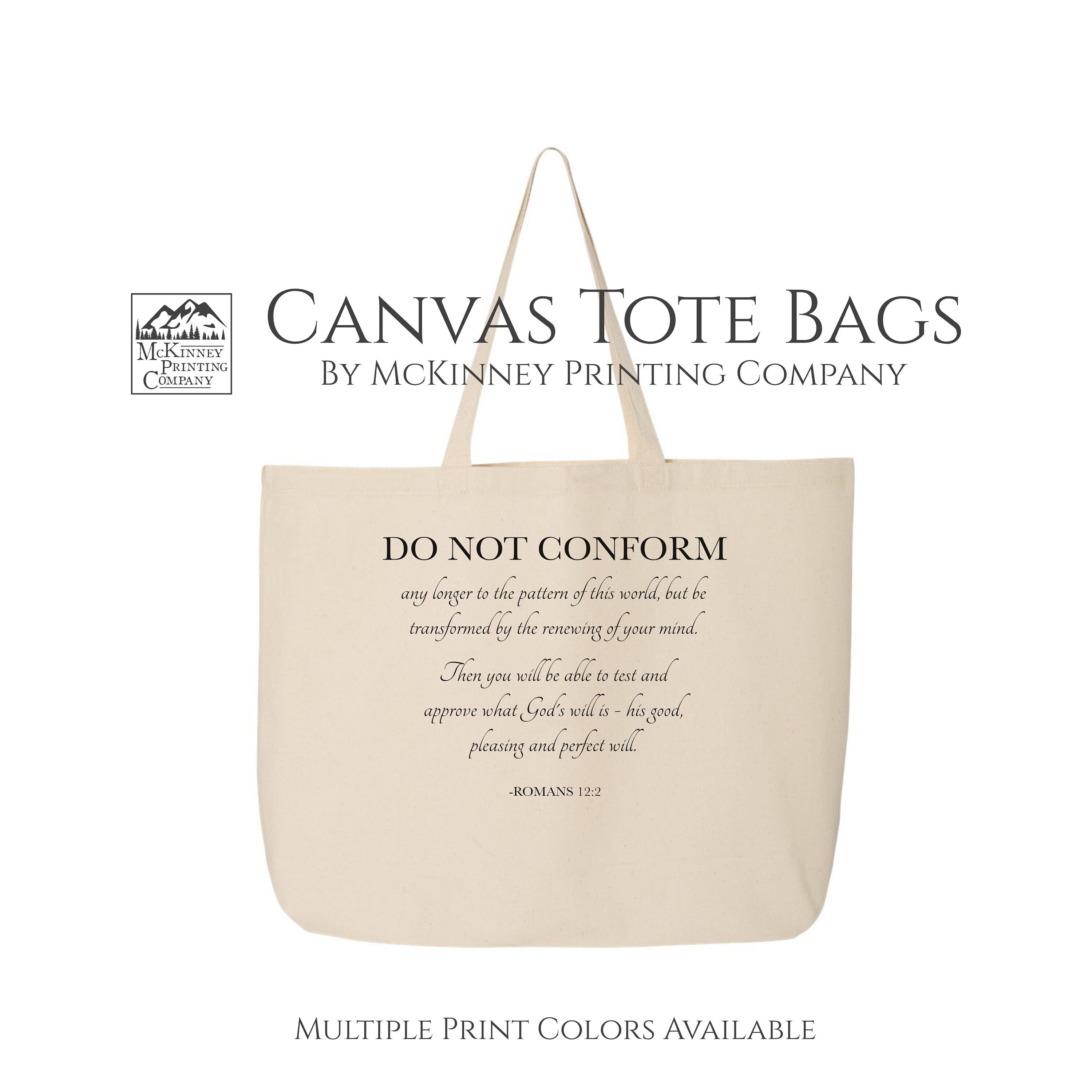 Be Transformed by Renewing of Your Mind {Tote Bag} Be Transformed by Renewing of Your Mind {Tote Bag}