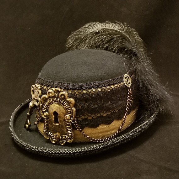 steampunk derby hat
