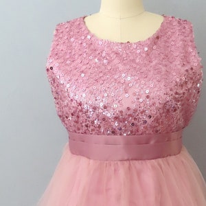 1980s Sequin Tulle Dress: Vintage Kids Dream Ballerina Dress
